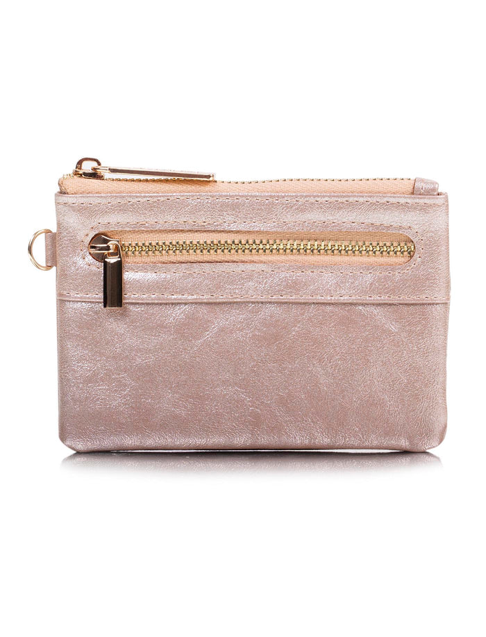 Porte-monnaie Femme zippé Or