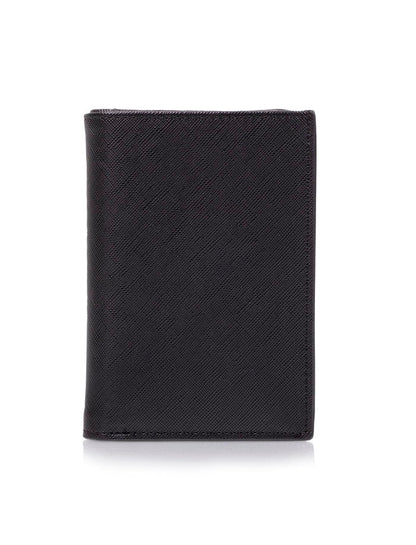 Portefeuille 3 volets Homme Noir