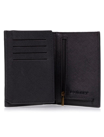 Portefeuille 3 volets Homme Noir
