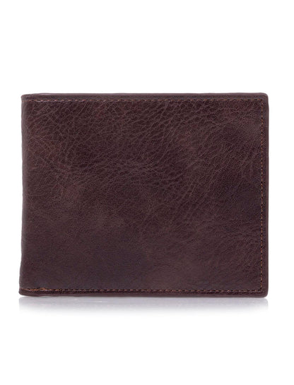 Portefeuille Homme poche pression Marron