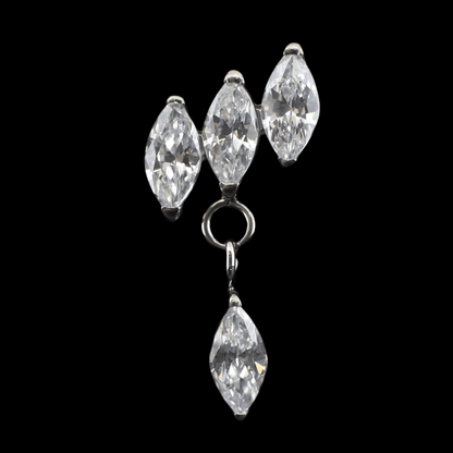 Quentin - 16G Internally Threaded End - Khrysos Jewelry