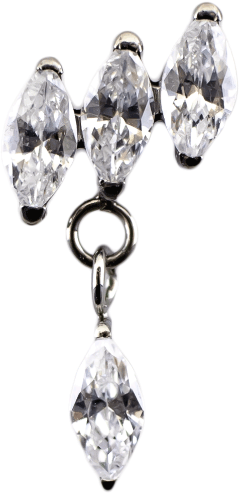 Quentin - 16G Internally Threaded End - Khrysos Jewelry