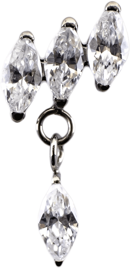 Quentin - 16G Internally Threaded End - Khrysos Jewelry