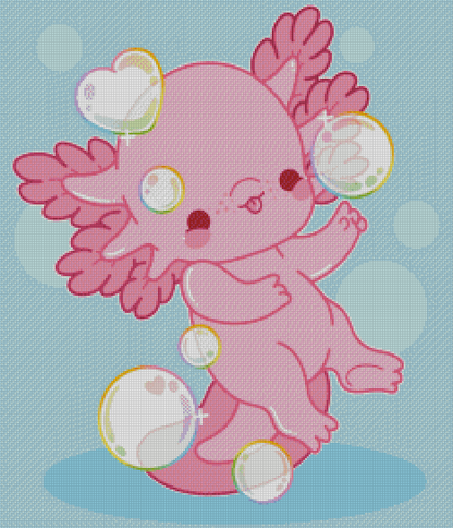 Rainbow Axolotl