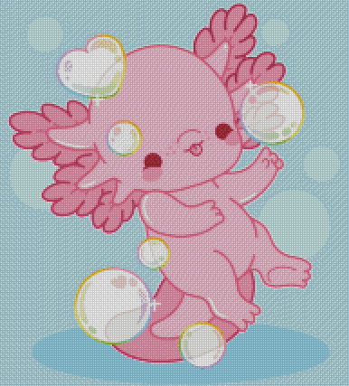 Rainbow Axolotl