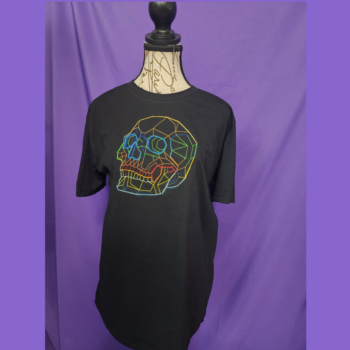 Rainbow Skull Pride Tee