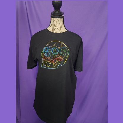 Rainbow Skull Pride Tee