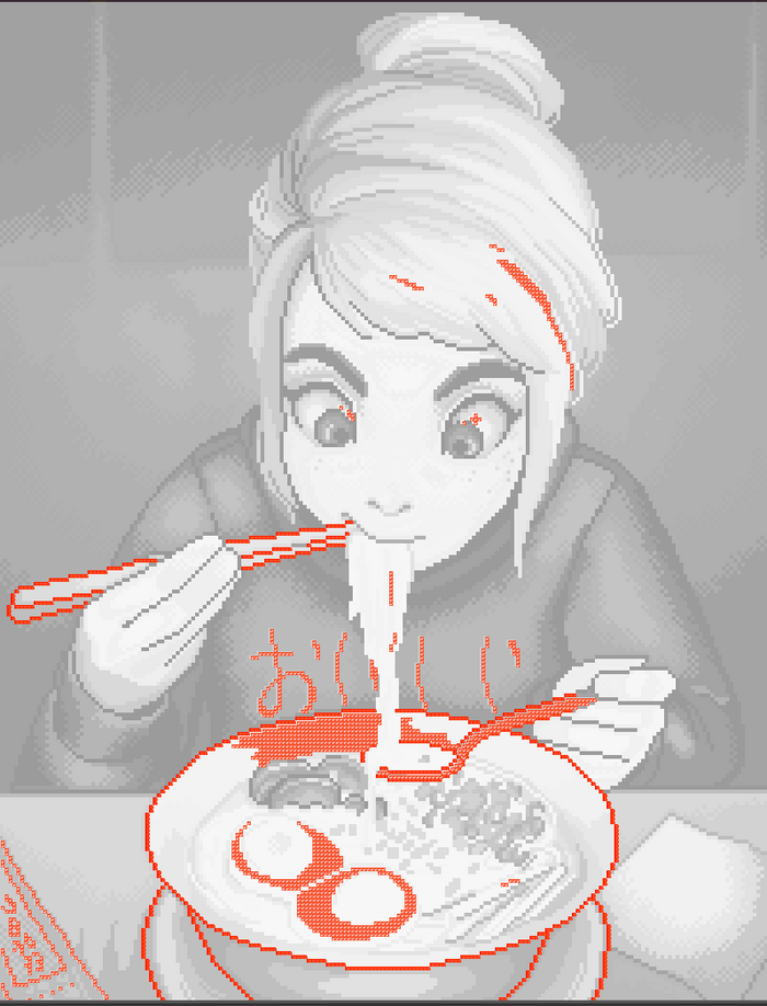 Ramen Break! | Pixel Charted | Ready To Ship