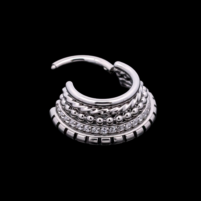 Raze - Hinged Ring - Khrysos Jewelry