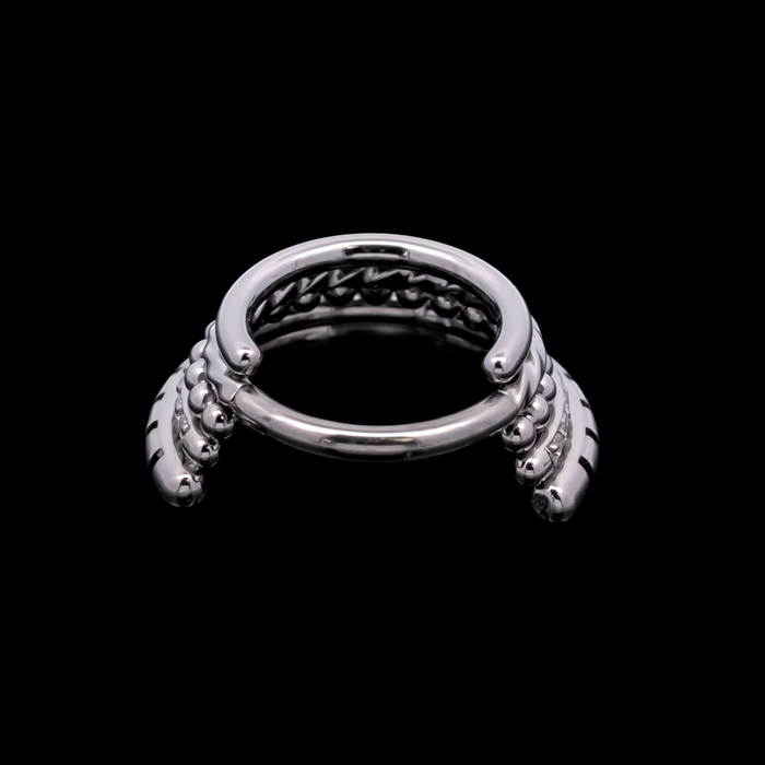 Raze - Hinged Ring - Khrysos Jewelry