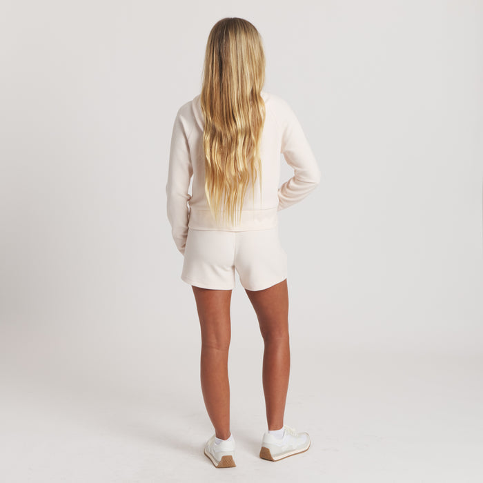 Vidalia Yellow Waffle Knit | On Model Back