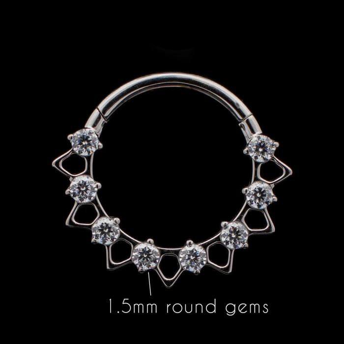Reign - Hinged Ring - Khrysos Jewelry