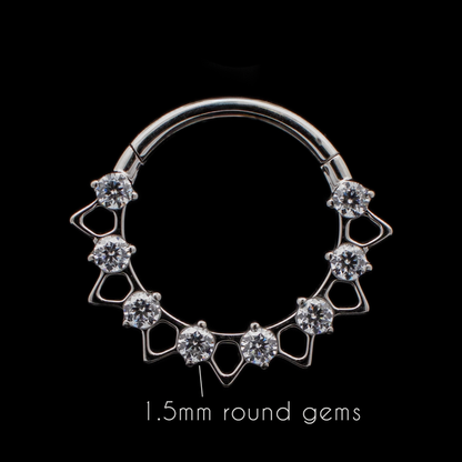 Reign - Hinged Ring - Khrysos Jewelry