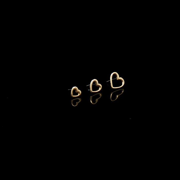 Riley - 18kt Gold Threadless End - Khrysos Jewelry