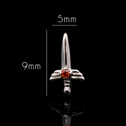 Sable - Titanium Threadless End - Khrysos Jewelry