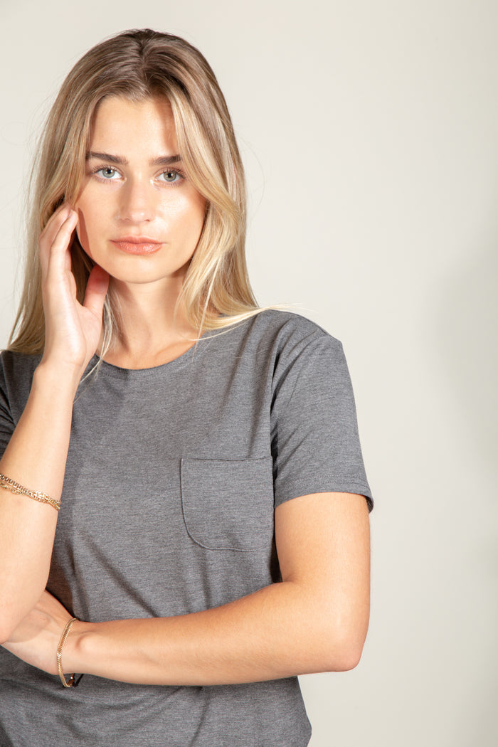 Sailor Luxe Modal Pocket Tee - view 7