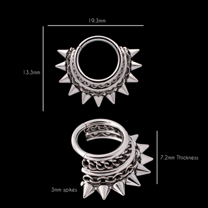 Salem - Hinged Ring - Khrysos Jewelry