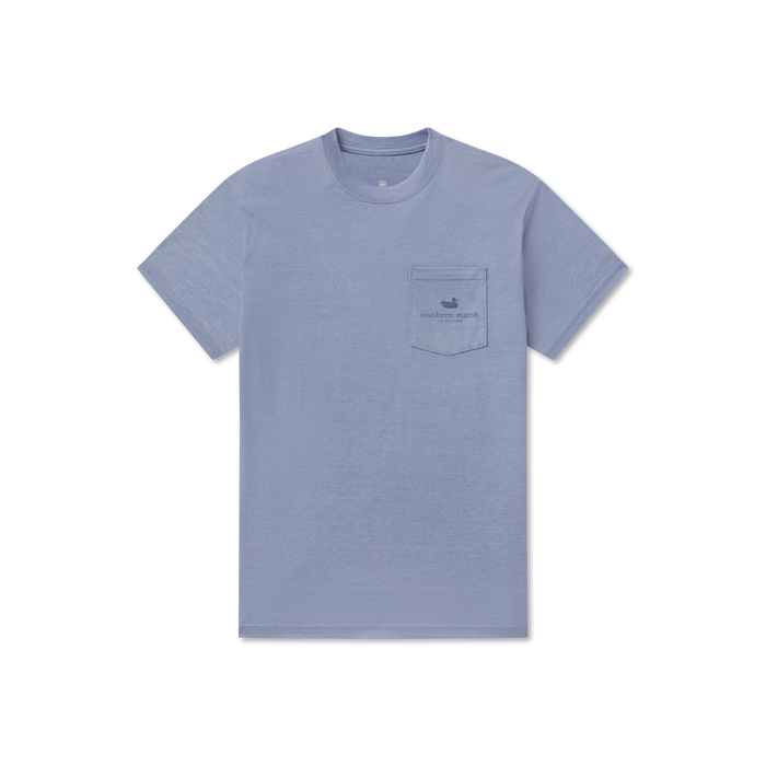 Washed Blue Heather | Front