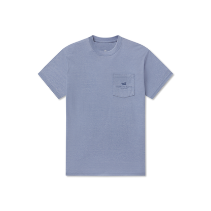 Washed Blue Heather | Front