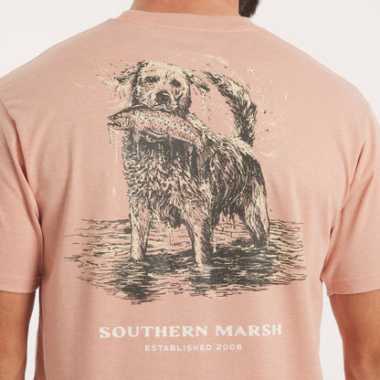 Salmon | On Model Back Detail