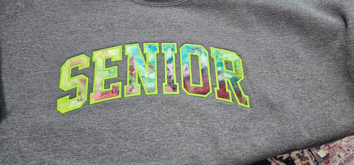 Senior Applique Crewneck