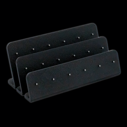Set of 3 L-Bend Jewelry Displays - Post for Threaded Replacement Ends - Khrysos Jewelry