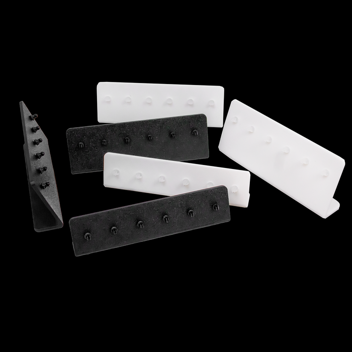 Set of 3 L-Bend Jewelry Displays – Clips - Khrysos Jewelry