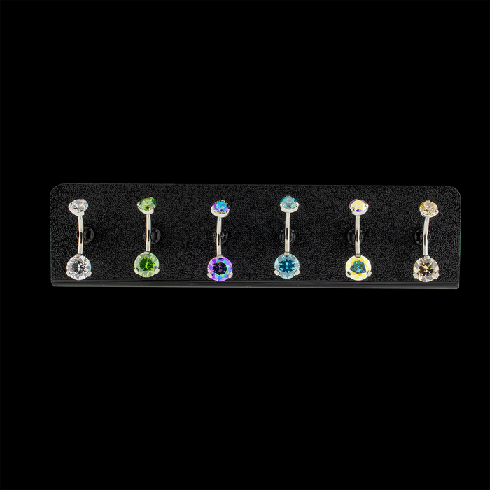 Set of 3 L-Bend Jewelry Displays – Clips - Khrysos Jewelry