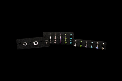 Set of 3 L-Bend Jewelry Displays – Clips - Khrysos Jewelry