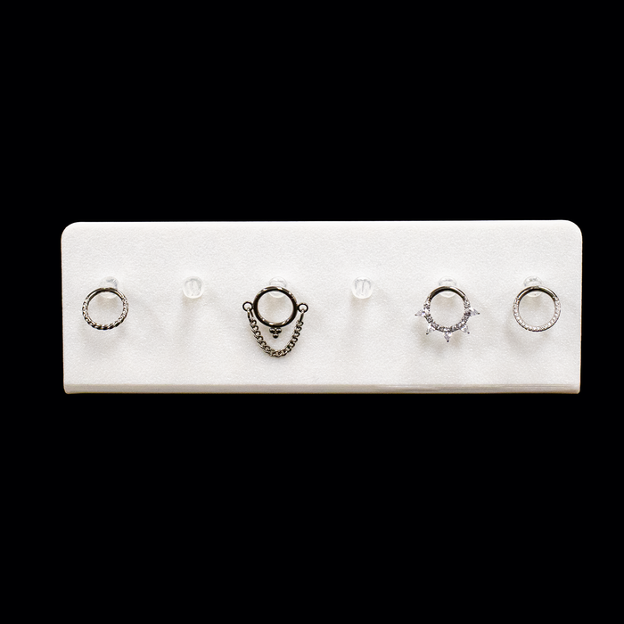 Set of 3 L-Bend Jewelry Displays – Clips - Khrysos Jewelry