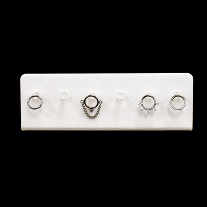 Set of 3 L-Bend Jewelry Displays – Clips - Khrysos Jewelry