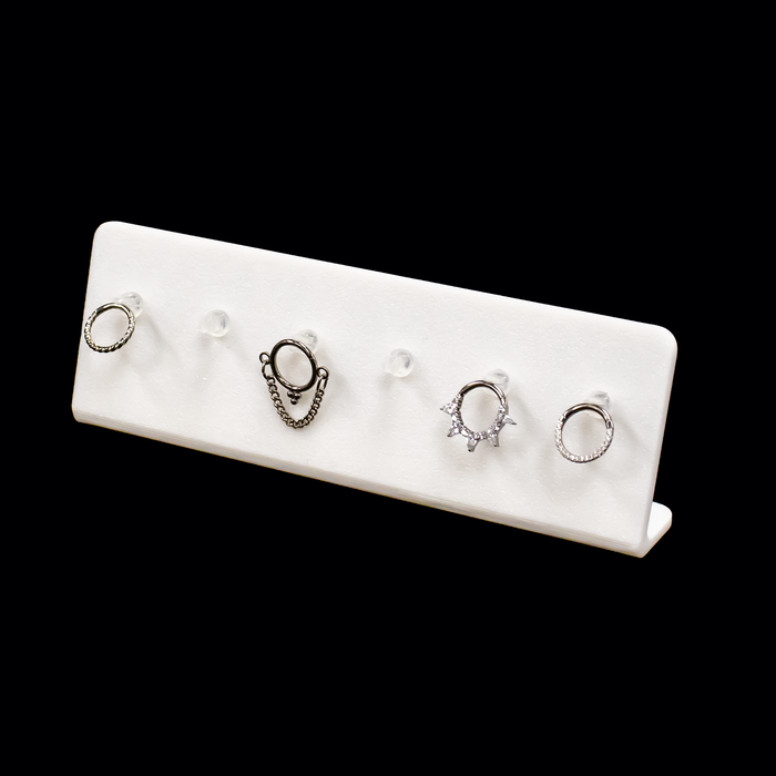 Set of 3 L-Bend Jewelry Displays – Clips - Khrysos Jewelry