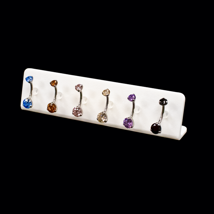 Set of 3 L-Bend Jewelry Displays – Clips - Khrysos Jewelry
