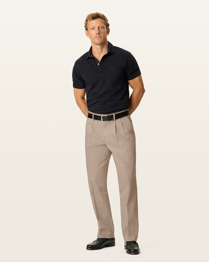 Signature Khakis, Pleated, Classic Fit