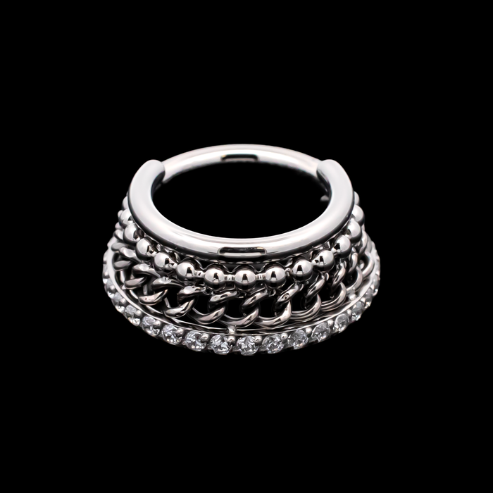 Slade - Hinged Ring - Khrysos Jewelry