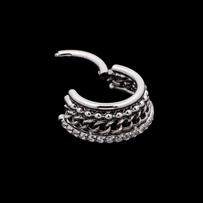Slade - Hinged Ring - Khrysos Jewelry
