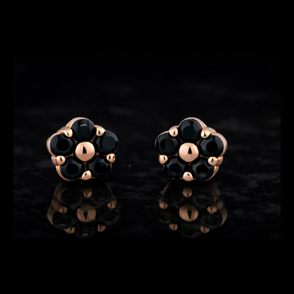 Rose Gold / 3mm / Black