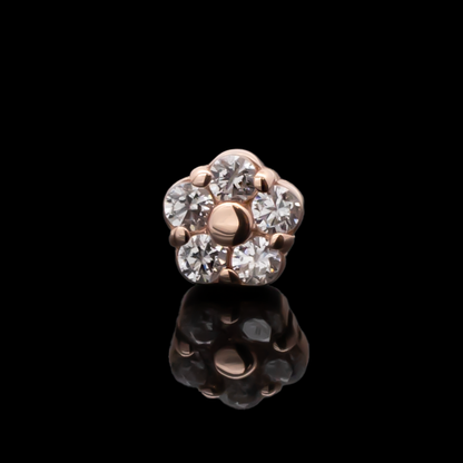 Rose Gold / 3.5mm / White