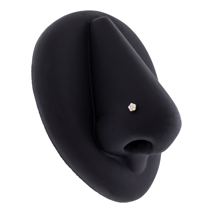 Sorella - 14KT Gold Threadless End - Khrysos Jewelry
