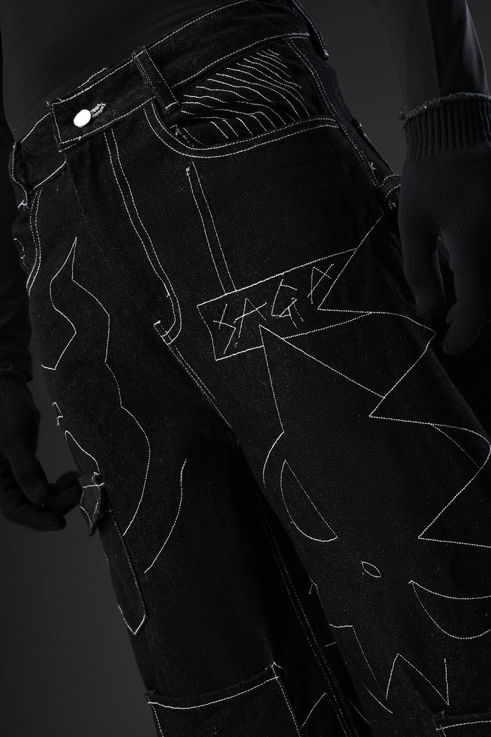 Souls - Carpenter Denim Pants