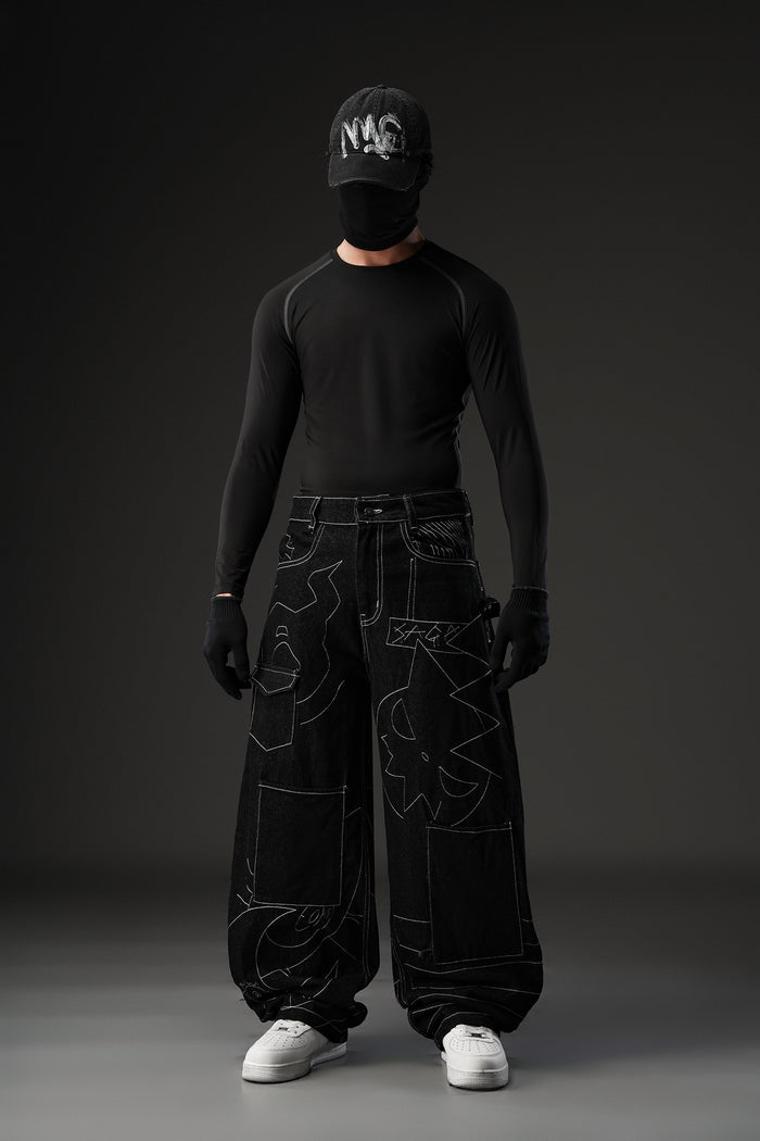 Souls - Carpenter Denim Pants