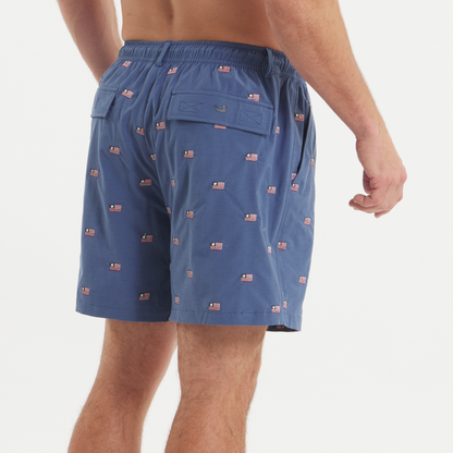 Navy Swim | ON MODEL BACK