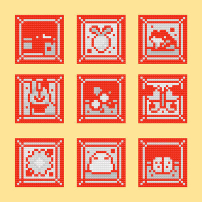 Spring | Minis | Pixel Charted
