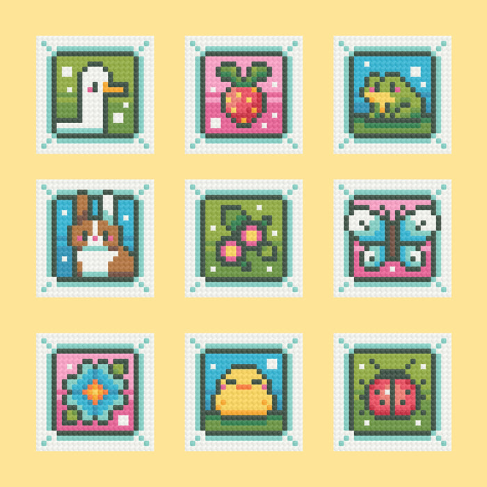 Spring | Minis | Pixel Charted