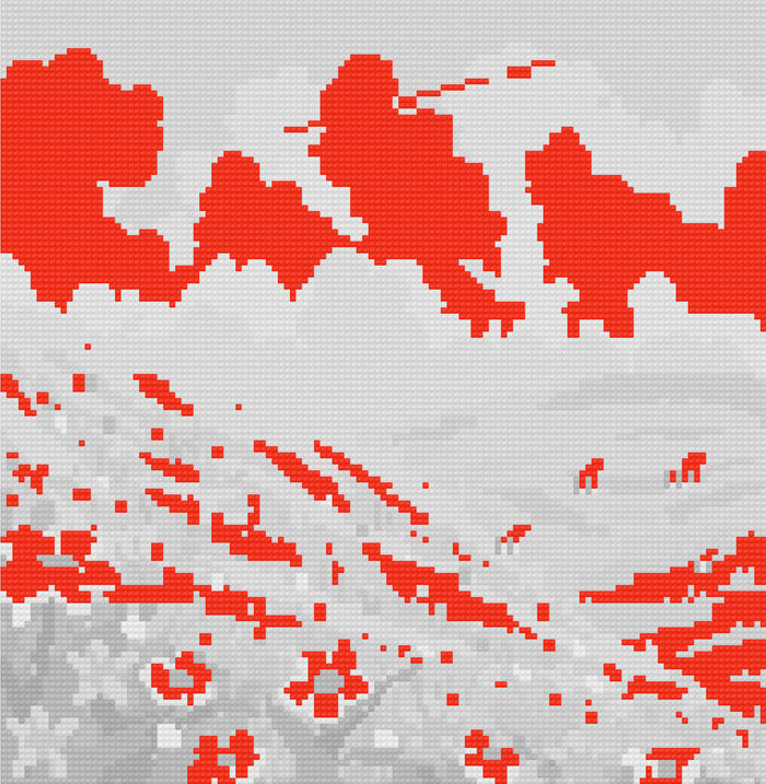 Spring Time Bees | Pixel Charted | Ready To Ship