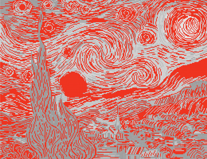 Starry Night | Pixel Charted | Ready to Ship