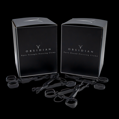 Sterilized Disposable Piercing Clamps - Box of 20 - Khrysos Jewelry