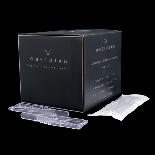 Sterilized Disposable Septum Clamps - Box of 50 - Khrysos Jewelry