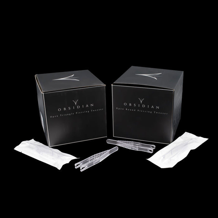 Sterilized Disposable Tweezers - Pro-Studio Box of 50 - Khrysos Jewelry