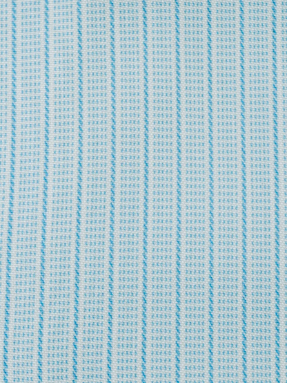Steven Land Blue Stripe Cutaway Collar French Cuff Dress Shirt
